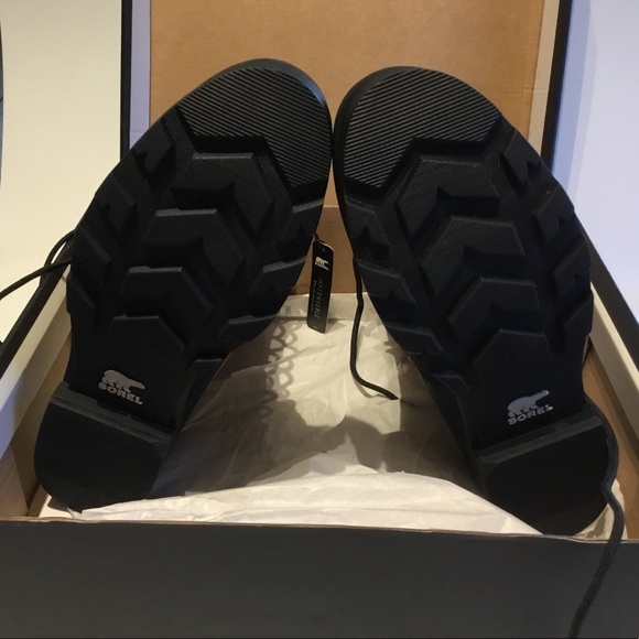 ♥️Sorel❤️NEW❤️duck boots in elk and black sz10 &11 - Picture 6 of 7